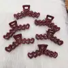 13 cm Ankela red hair clip plastic grabber is a hit online Item Picture